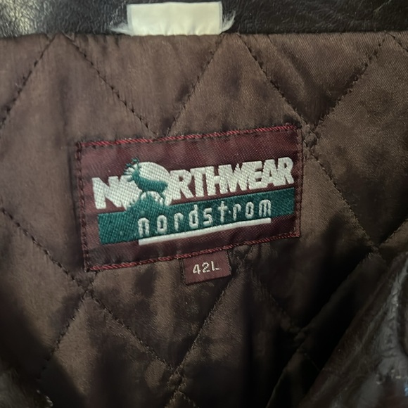 Vintage Nordstrom Bomber Jacket 42L - Picture 5 of 7